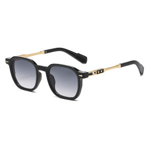 Mens and Womens Matching Fashionable Large Frame Stylish Retro UV-Resistant Sun Glasses9042