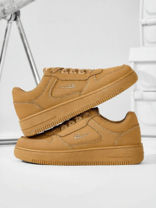 Warrior | Summer New Light Weight Thick Sole Sneakers Wheat Color