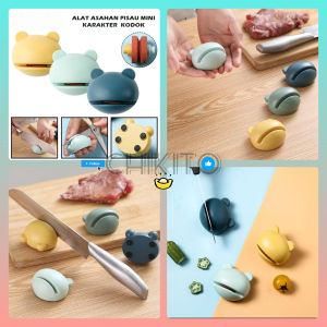 Pengasah Pisau Mini Portable Knife Sharpener Asahan Pisau Kodok