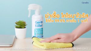 สเปรย์ฆ่าเชื้อโรค เชื้อแบคทีเรีย เชื้อรา พื้นทางเดิน กิฟฟารีน เจิร์ม คิลเลอร์ ไบโอ ดิสอินแฟคแทนท์ สเปรย์ทำความสะอาดพื้นห้อง