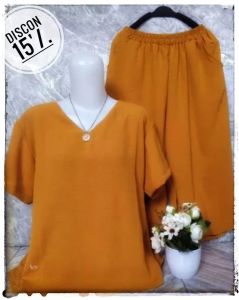 PAKET DISCON -PAKAYAN WANITA REMAJA ONE SET ANDIN CATON PREMIUM