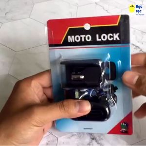 Ổ khóa phanh thắng đĩa xe máy xe đạp điện chống trộm an toàn khóa đĩa xe thắng dĩa khóa phanh khoanh bánh đỉa trước xe
