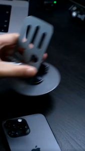 T11 Stand Holder HP 360 Rotate Metal Besi Stainless Rotasi 360 Dudukan Ponsel Besi Phone Stand Holder Tablet Multifungsi