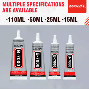 large capacity B-7000 Transparent Phone Screen Repair Glue B7000 Universal Glass Plastic DIY Adhesive With Precision Applicator.