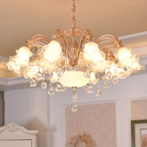 LAIDENG | European Style Crystal Chandelier Modern Simple Luxury