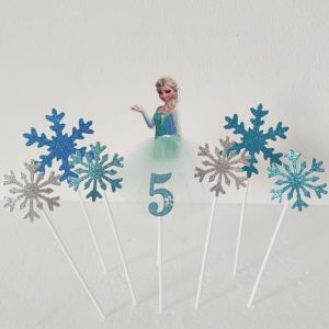 Bright Color Birthday Cake Flag Wedding Celebration Dessert Table Decoration Baking Cupcake Decoration Banner Festive Supplies