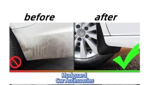 Toyota Vios/Rush/Wigo/Innova Mud Guards Fender Splash With 8 Screw 4Pcs Front Rear MudGuards Set