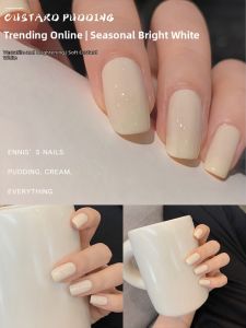 Sơn Gel Móng Tay Màu Trà Sữa Đá Có Chống Nắng UV