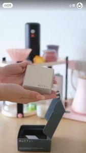 TIMEMORE x Nuttii Coffee Scale Rechargeable Coffee Scale  with Timer 1.5kg/0.1g for Espresso and Pourover