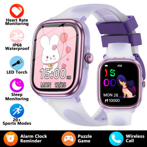 2026 New Smartwatch Kids Flashlight Study Partners Multi Games Calculator Alarm Clock Childrens Day Birthday Gift Boys Girls
