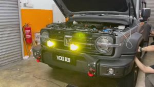 GWM Tank 300 5 inch Sportlight with Front Bumper Light Holder