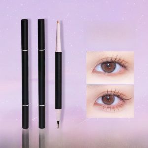 Dual-Headed Eyeshadow Highlighting Duo-Light Dimmed Pearl Eye Makeup for Students Beginners Highlighting Shadows Eyebrow Pen