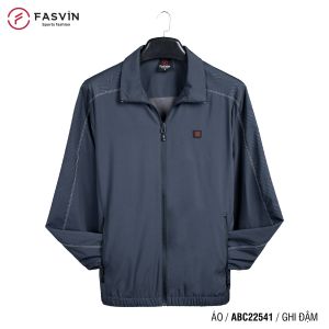 Áo gió nam thể thao Fasvin 02 lớp chất liệu cao cấp mềm mại co giãn ABC22541.HN