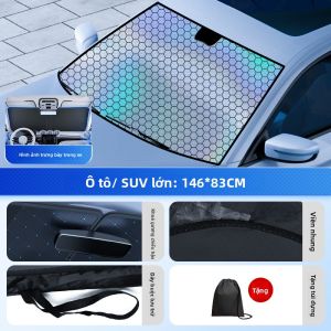 HELLOLEIBOO | Rèm chắn nắng xe hơi Chất liệu thủy tinh Kính riêng tư Tấm cách nhiệt Rèm cửa sổ bên hông cho trẻ sơ sinh