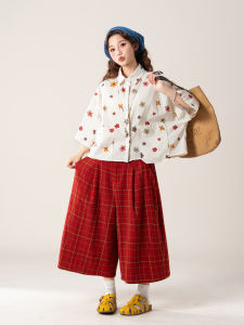 SHANGWEILUO | Áo Blouse Thiết Kế Hoa Trắng cho Mùa Hè