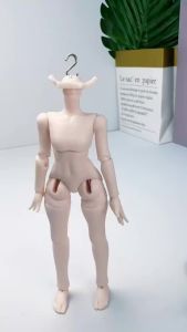 Bandai | 8-voxel bjd voxel joint movable BJD doll handle about 16cm pink white movable doll