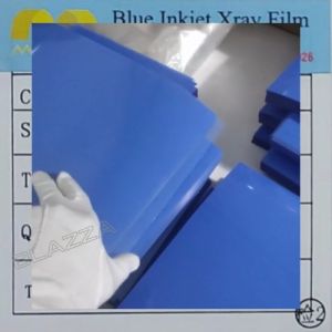 Dry Film Medical Radiology DR CR Rontgen X-Ray Bluebase Inkjet ukuran A4-100 sheet (Premium) - Mora
