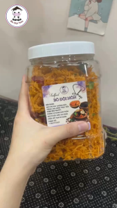 300Gr Khô Gà Lá Chanh Lon Pet Bò Đội Nón