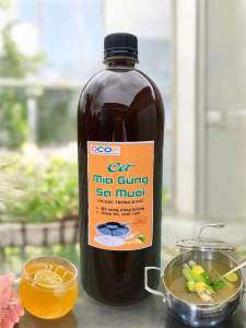 [Sản Phẩm Mới] Cốt Mía Sả Gừng Muối Mật mía hữu cơ nguyên chất tự nhiên.Giảm Ho - Giải Cảm Giữ Ấm