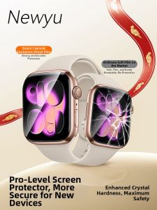 Newyu | Full Screen Protection 3D Tempered Glass Film For iWatch Anti-explosion No-dust Chamber Manufacturing