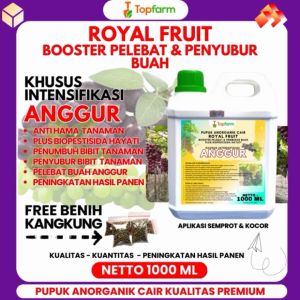 Pupuk Booster Tanaman Buah Anggur: Pupuk Topfarm untuk Anggur