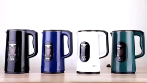 【รับประกัน 5ปี】กาต้มน้ำไฟฟ้า เก็บความร้อนอัตโนมัติ สแตนเลส304 ไม่ต้องเติมน้ำหรือต้มน้ำบ่อยๆ 1500W 3000ML ป้องกันน้ำเดือดแห้ง กาน้ำไฟฟ้า กาน้ำร้อน กาต้มน้ำร้อน Electric kettle