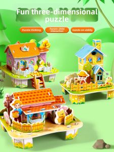 BEISHU | 3D Puzzle House Model DIY Educational Toy