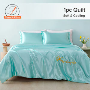 Dansunreve Silk Thin Quilt Soft Cooling Summer Blanket Air-condition Quilt Breathable Comforter 被子 Queen/King/Super King