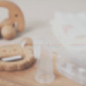 Rơ lưỡi silicone Mother-K vệ sinh răng miệng cho bé 3M+ bàn chải đầu mềm Hàn Quốc - Monnie Kids