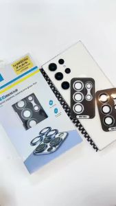 Cường lực Camera S22 Ultra / S23 Ultra / S24 Ultra Kuzoom viền kim loại mặt kính có khung dán Chống Dầu Và Vân Tay Cho Camera - Lazada