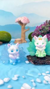 Mô Hình Cửu Vĩ Cáo Nhỏ 9 Đuôi Phát Sáng Trang Trí