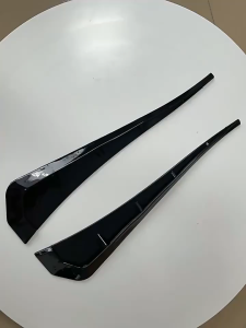 คู่รถ Universal ด้านข้าง Fender Air Flow Wing Vent ฝาครอบรถ Body Marker Mouldings Trim ตกแต่ง Auto อุปกรณ์เสริมภายนอก