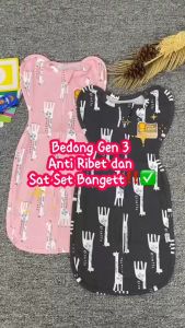 GEN 3 NB Bedong Sleeping Sack Selimut BABY LEON Bedong Selimut Bayi Instan BC-110 Bedong Bayi Instan Baju Bayi Perlengkapan Selimut Bayi Newborn