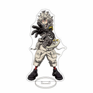 Bandai | 16CM Acrylic Anime Hình Đứng Cho GACHIAKUTA Jabba Rio Zanka Nijiku Enjin Rudo Shuaburekku Cos Đồ Trang Trí Quà Tặng Halloween