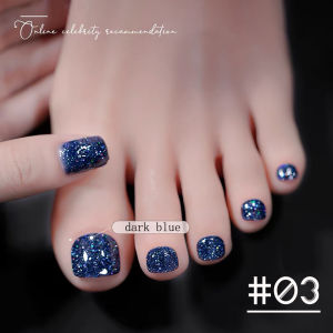 1-8pcs WS Autumn Nails Blue Glitter Nail Gel Polish Semi-permanent Varnish Soak Off Nail Art Base Top Coat UV LED Gel Manicure
