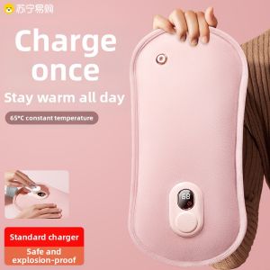 Heated Mouse Pad 2024 New Large Office Computer Pad Student Homework Heating Pad Warm Hand Tool 1827 Colorful Rechargeable Electric Heating Bag