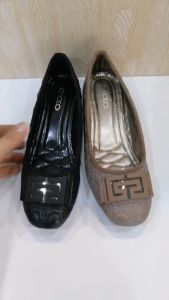 [รองเท้า 8am คัทชู สุขภาพ แฟชั่น ไซส์ใหญ่ 43 ประดับ พี้นกันลื่น หนังพียูนิ่ม รุ่น X82026 X82027]