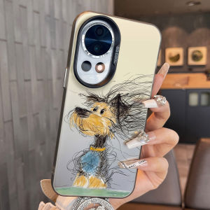 เคสโทรศัพท์ Huawei Nova14pro แบบครอบเต็ม ป้องกันการตกหล่น ดีไซน์สัตว์ สไตล์เรียบง่าย สำหรับผู้ชายและผู้หญิง