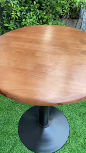 Bàn gỗ cafe chân sắt sẵn kho thanh lý gia rẻ