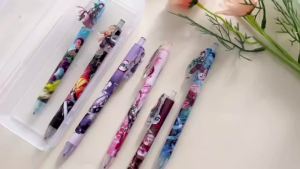 Bandai | Bút Gel Anime Slayer 2026 Mới Nhân Vật Hoạt Hình Văn Phòng Phẩm Học Sinh Đồ Dùng Học Tập Bút Gel Kim Loại Quà Sinh Nhật Trẻ Em