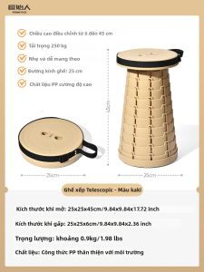 Primitive | Ghế Cắm Trại Có Thể Gập Lại Nâng Cấp PRIMITIVE Ghế Xếp Gọn Nhẹ Có Thể Thu Gọn Di Động Có Chỗ Để Chân Có Thể Thu Vào Ghế Ngồi Bằng Vải Oxford Chắc Chắn Dùng Được Cho Mọi Mùa.