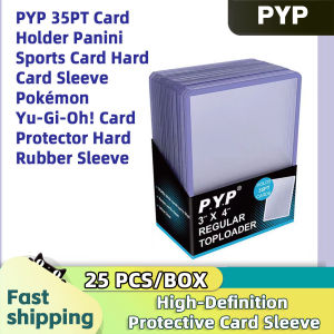 Exclusive Collection Protection 25PCS PVC transparent hard card holder Pokémon Yu-Gi-Oh and other card protection case