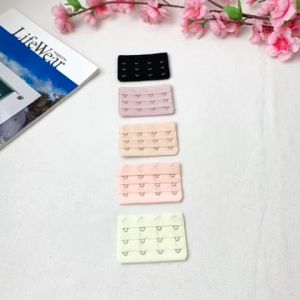 Women Bra Extenders 4-hooks 4-rows Bra Strap Extension Random Colour (5pcs/pack) - BR-EX04 SET