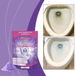 Powerful Toilet Bowl Cleaning Powder Effectively Cleans Stubborn StainsDeodorizes&YellowsAnd Has No Residue And No Irritation