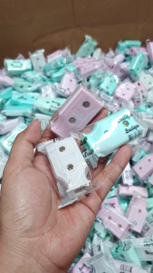 Female Socket Outlet Male Plug 2 Flat Pin Pure Copper AC Electrical Plug Premier Hardware