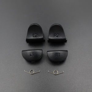 1Set For PS4 JDM-001/011 Controller L1 R1 L2 R2 Trigger Buttons+3D Analog Joystick+Conductive Rubber Button Pad Screwdriver Kit