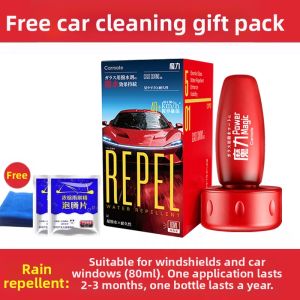 CAR MATE | Long-Lasting Water Repellent for Automotive Glass & Mirrors Oil Remover