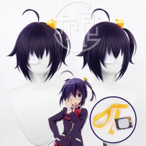 Yiliang Cosplay Bộ Tóc Giả Phụ Kiện Tóc 6 Cánh Hoa Mũ Đợi Đầu Đa Năng Mặt Nạ Mắt Cho Anime Otaku 中二病也要谈恋爱 Chim Bay 6 Cánh Hoa