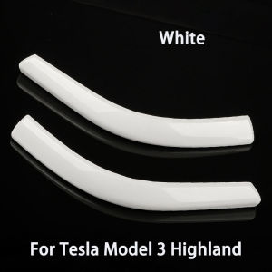 For Tesla Model 3 Y YL Juniper Highland 2025-2020 2026 ABS Rearview Mirror Anti-collision Strips Trim Anti-scratch Sticker Cover
