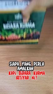 🔥KOPI BIDARA KURMA RUQYAH IQTIYAR PENAWAR GANGGUAN DI DALAM DIRI